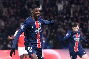 开云娱乐-24球5助!登贝莱2025年正式比赛已造29球,五大联赛最多!