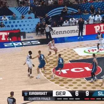 世界级内线!欧锦赛的泰斯,什么水平?