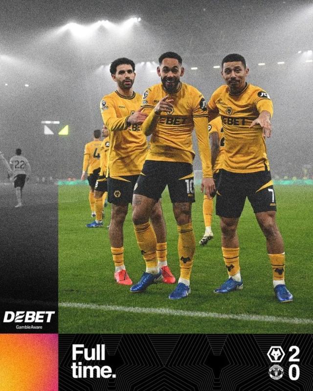 kaiyun-【英超】B费红牌库尼亚角球直接破门，狼队2比0曼联