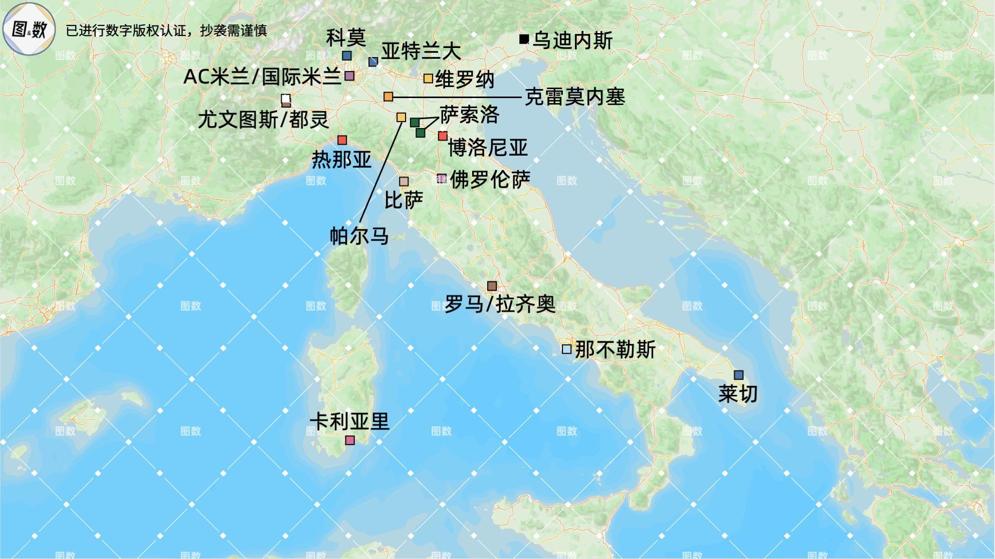 开云APP-意甲版图：20支球队的地理分布与北强南弱的空间结构